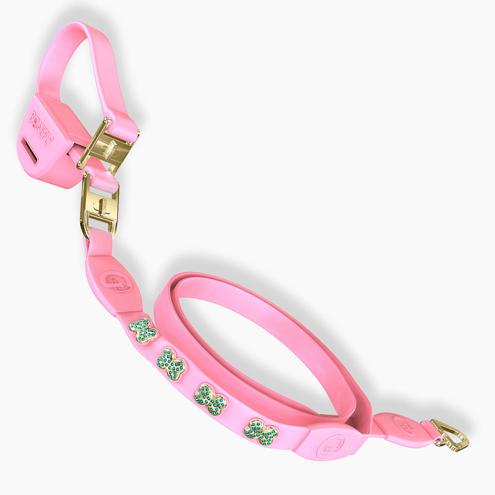 Flexfly 360 Ultra Baby Pink Leash