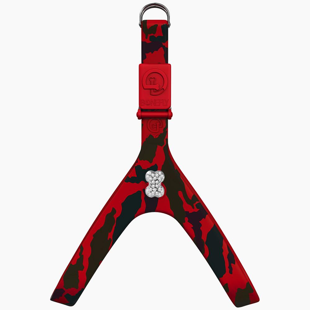 Boneflex Ultra Red Camo Harness