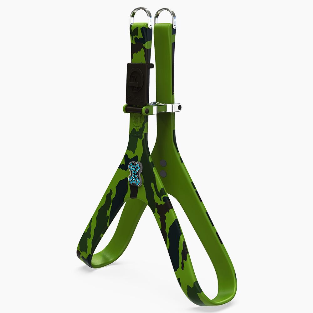 Boneflex Ultra Green Camo Harness