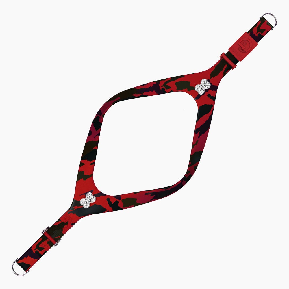 Boneflex Ultra Red Camo Harness