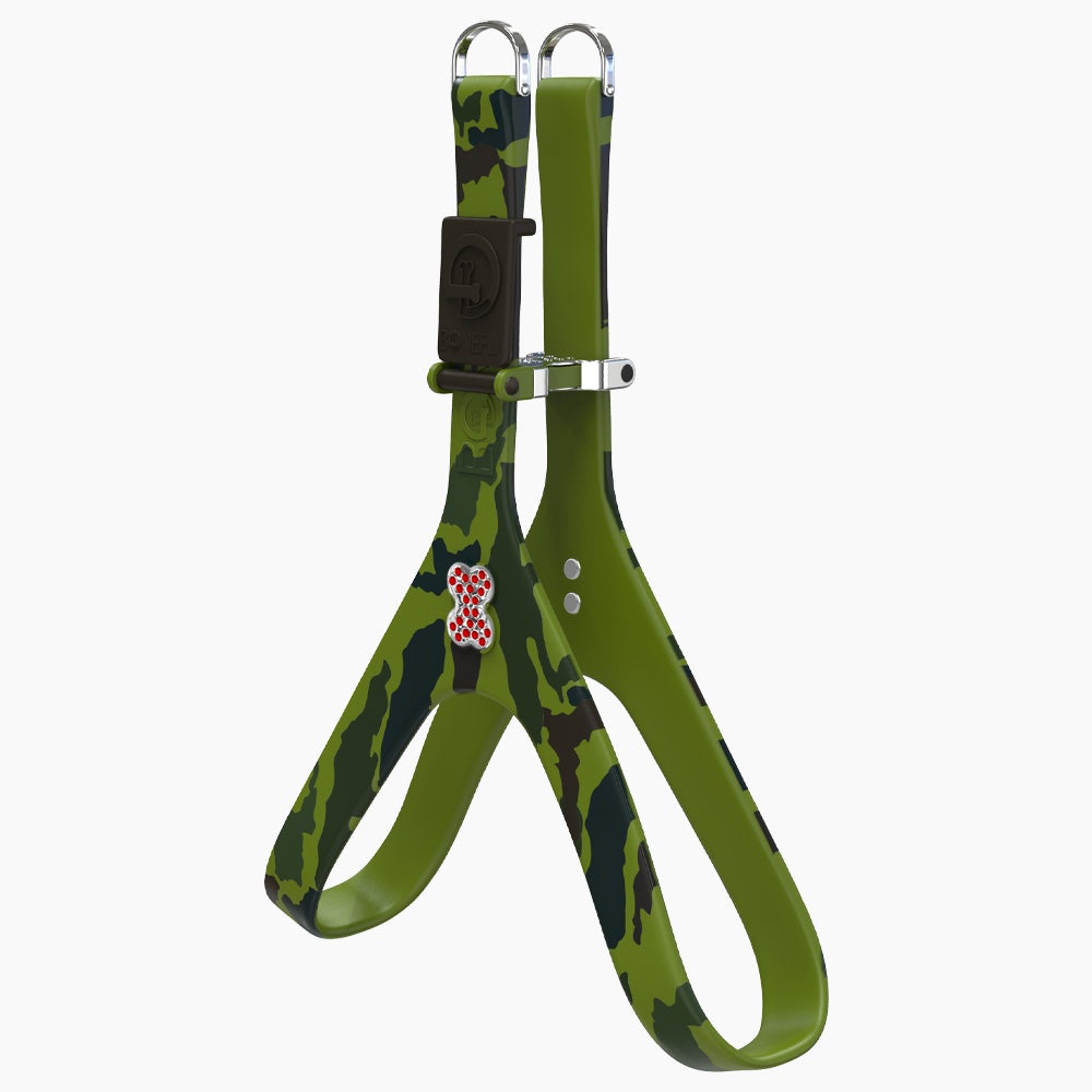 Boneflex Ultra Green Camo Harness