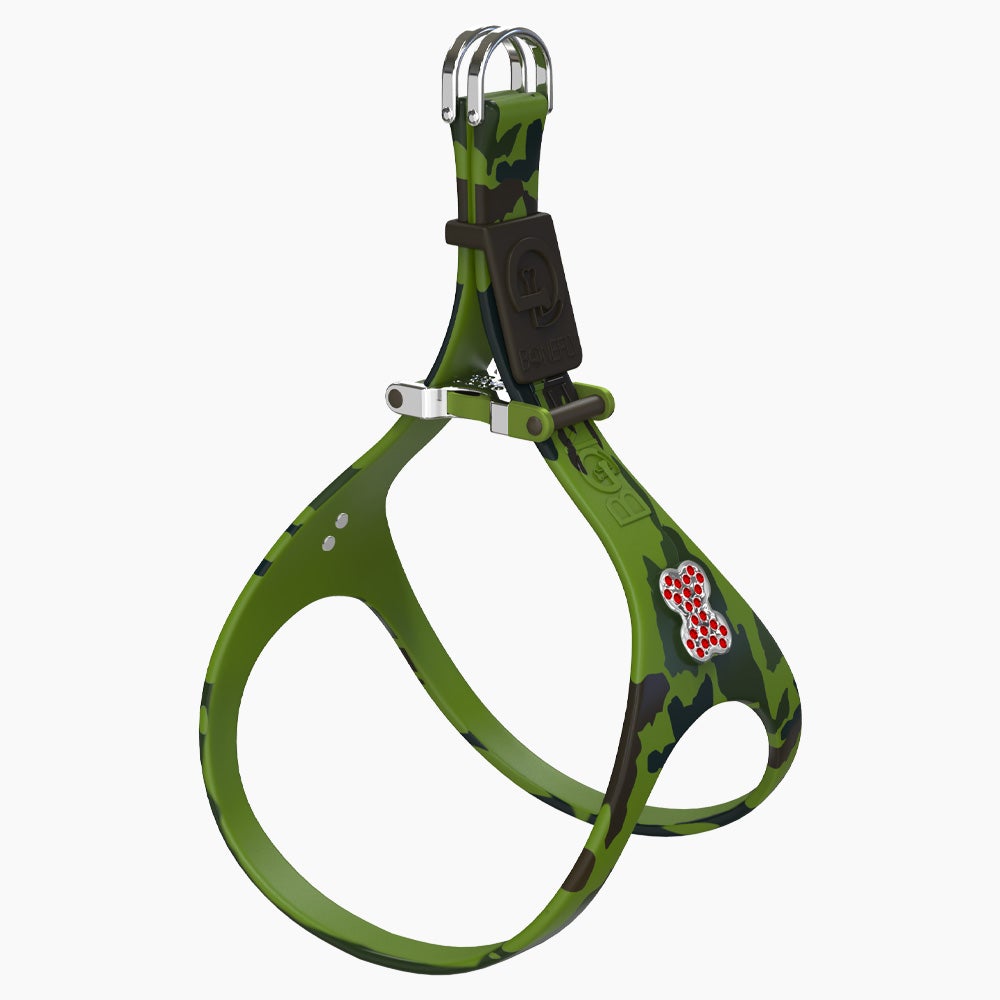 Boneflex Ultra Green Camo Harness